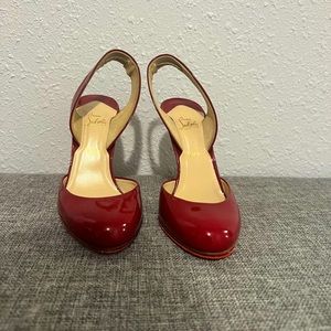 Christian louboutin red pump